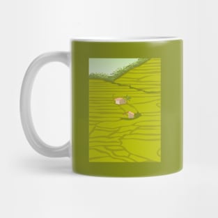 Rice Fields, Chiang Mai, Thailand Mug